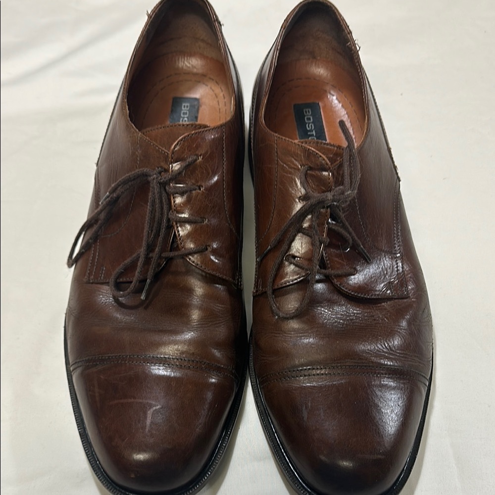 Bostonian Dark Brown Leather Derbys